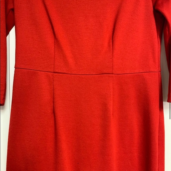 Holiday Red Ponte Sheath The Limited Dress, Size 6 - Picture 4 of 5